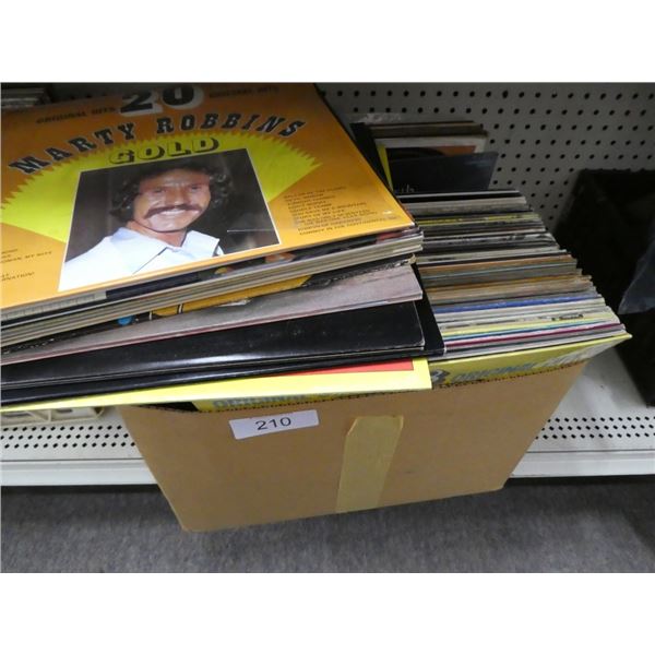 assorted vinyl records