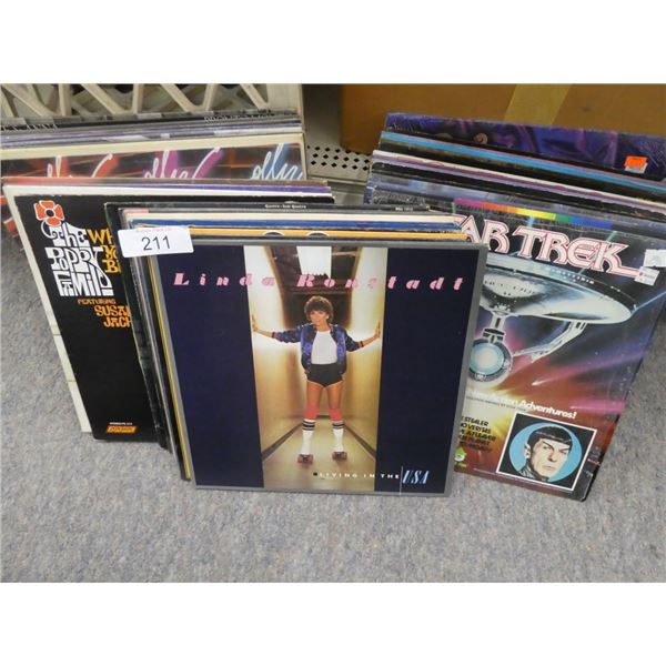 assorted vinyl records Some Rock & Roll