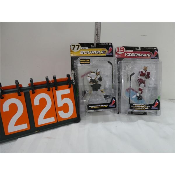 NHLPA hockey figurines