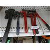 Image 1 : Vintage pipe wrenches & Bolt cutter