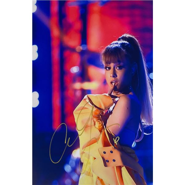 Autograph Signed Ariana Grande Photo