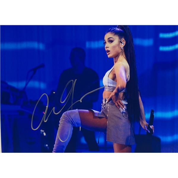 Autograph Signed Ariana Grande Photo