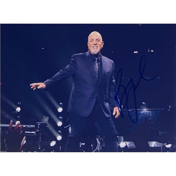 Autograph Signed Billy Joel Photo