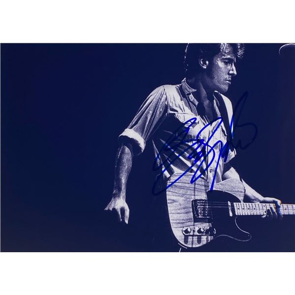 Autograph Signed Bruce Springsteen Photo
