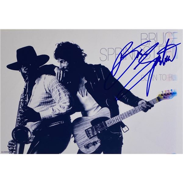 Autograph Signed Bruce Springsteen Photo
