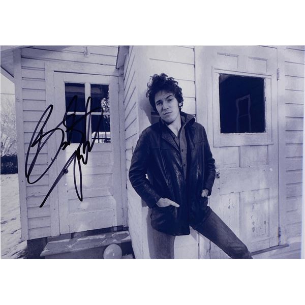Autograph Signed Bruce Springsteen Photo