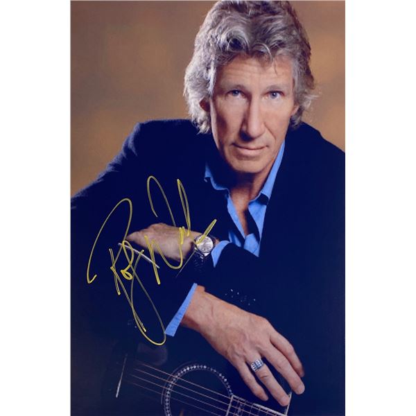 Autograph Signed Roger Waters Photo