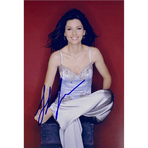 Autograph Signed Shania Twain Photo