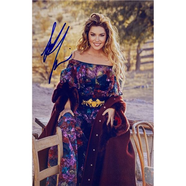 Autograph Signed Shania Twain Photo