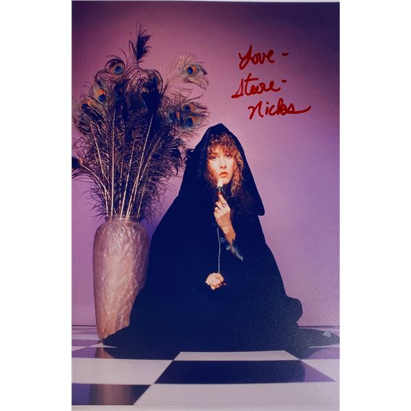 Autograph Signed Stevie Nicks Photo