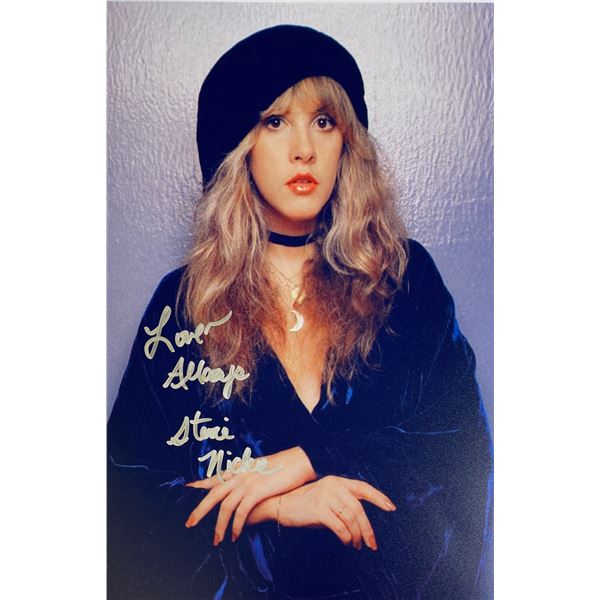 Autograph Signed Stevie Nicks Photo