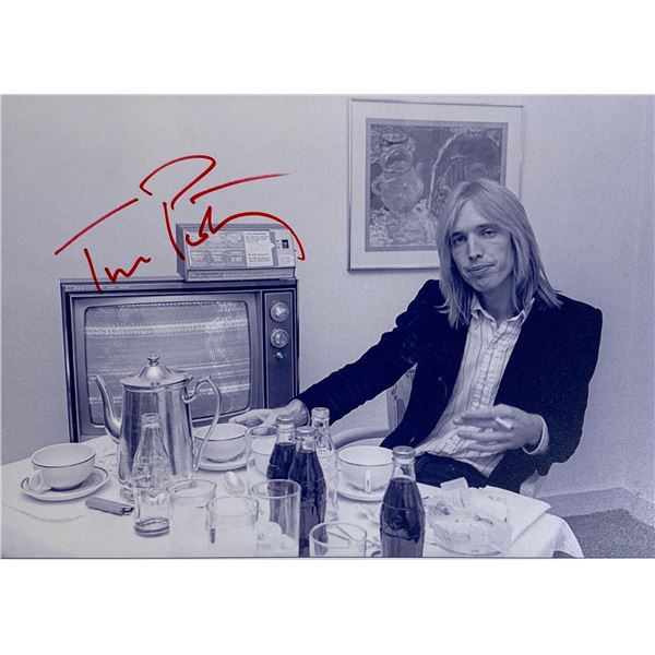 Autograph Signed Tom Petty Photo