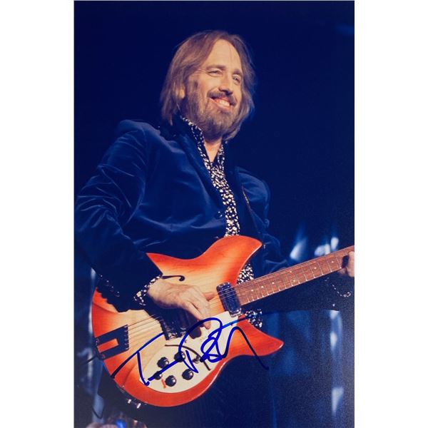 Autograph Signed Tom Petty Photo
