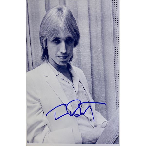 Autograph Signed Tom Petty Photo
