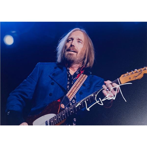 Autograph Signed Tom Petty Photo