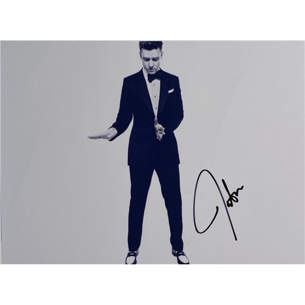 Autograph Signed Justin Timberlake Photo