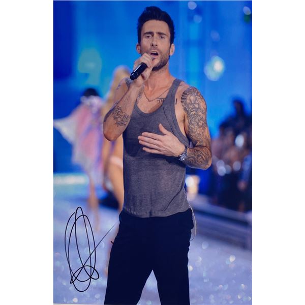 Autograph Signed Adam Levine Photo