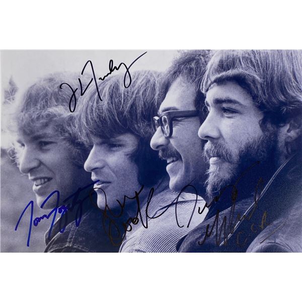 Autograph Signed Creedence Clearwater Revival Photo