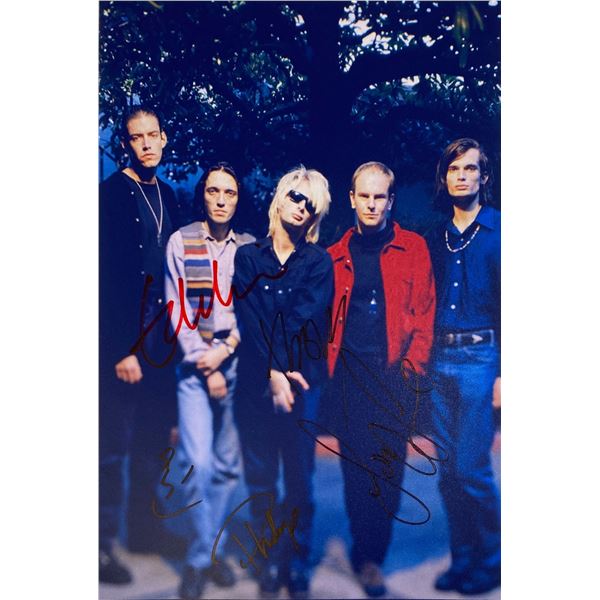 Autograph Signed Radiohead Photo