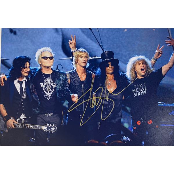 Autograph Signed Guns N Roses Photo