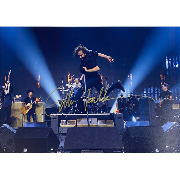 Autograph Signed Eddie Vedder Photo