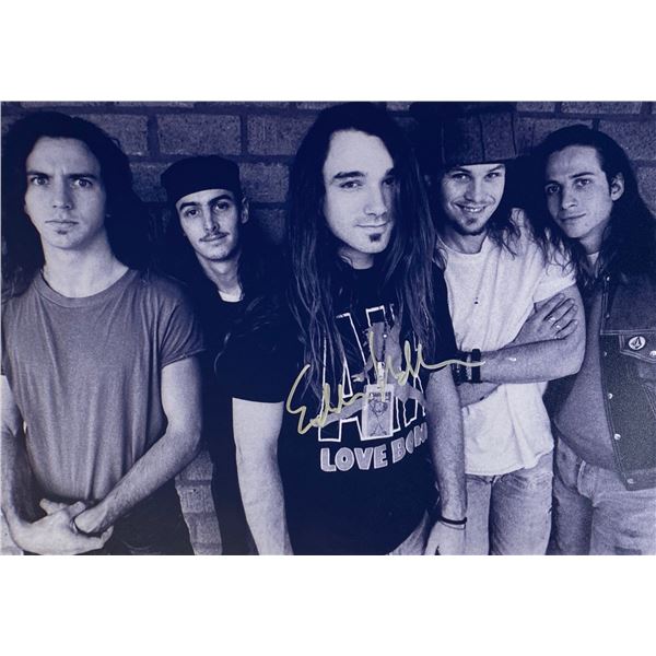 Autograph Signed Eddie Vedder Photo