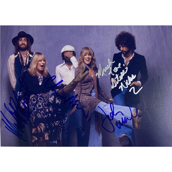 Autograph Signed Fleetwood Mac Photo