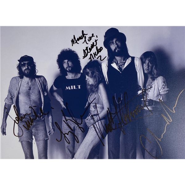 Autograph Signed Fleetwood Mac Photo