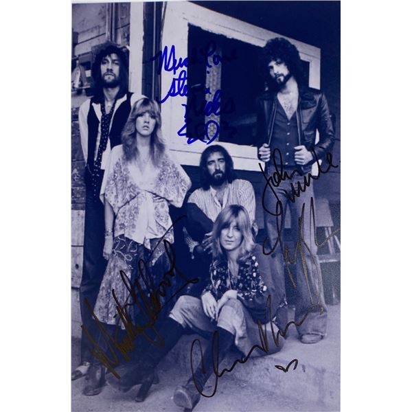 Autograph Signed Fleetwood Mac Photo