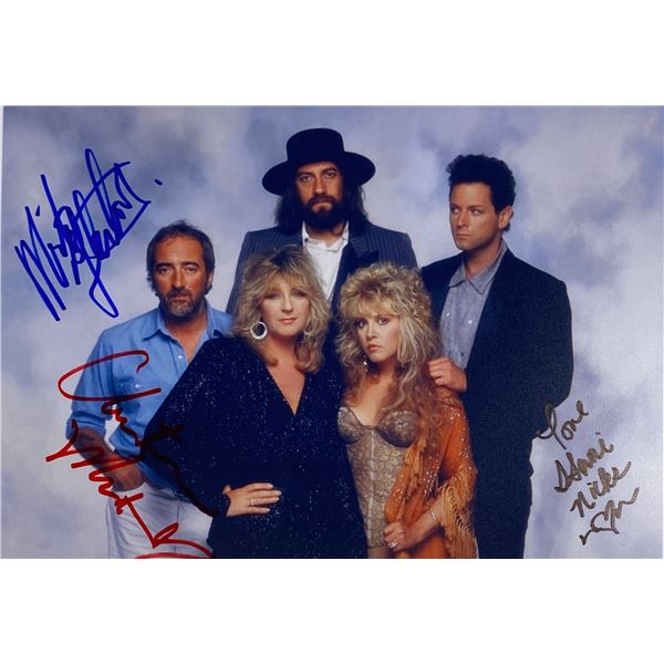 Autograph Signed Fleetwood Mac Photo