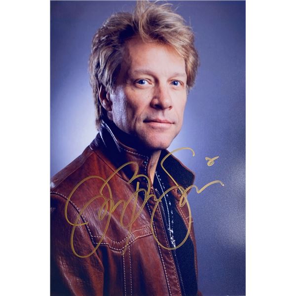 Autograph Signed Bon Jovi Photo
