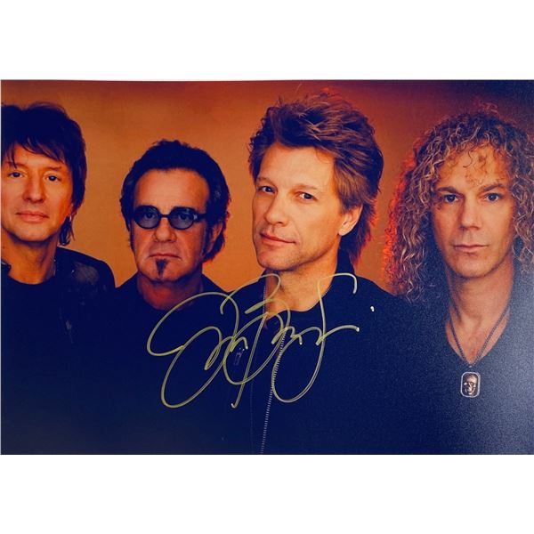 Autograph Signed Bon Jovi Photo