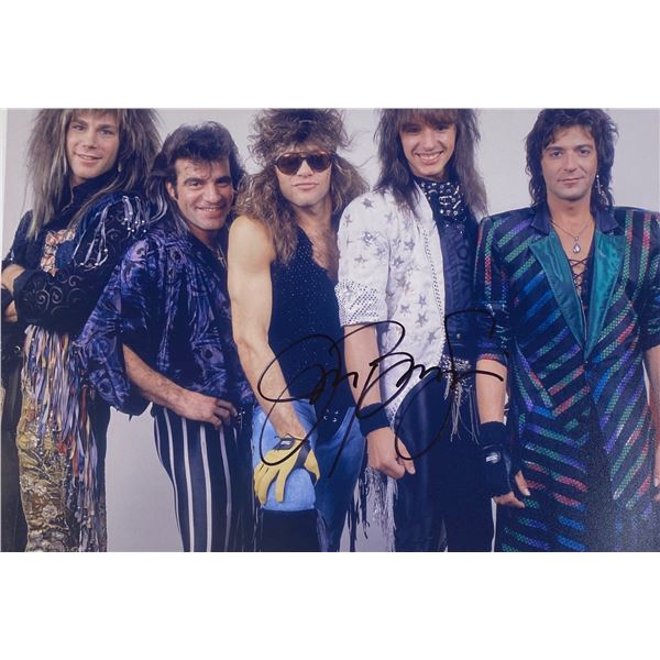 Autograph Signed Bon Jovi Photo