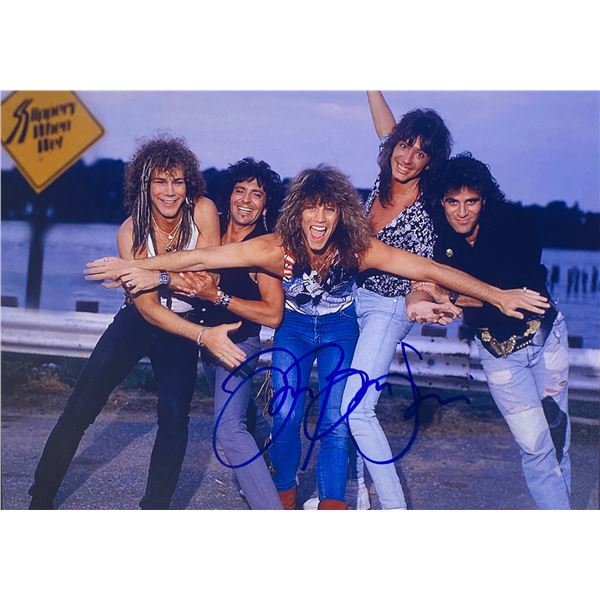 Autograph Signed Bon Jovi Photo