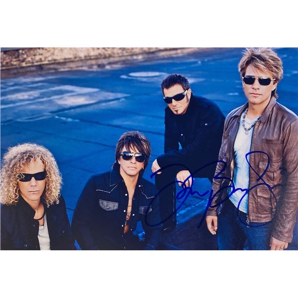 Autograph Signed Bon Jovi Photo