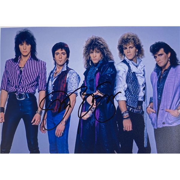 Autograph Signed Bon Jovi Photo