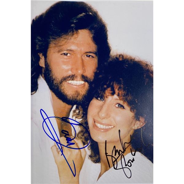 Autograph Signed Barbra Streisand Photo