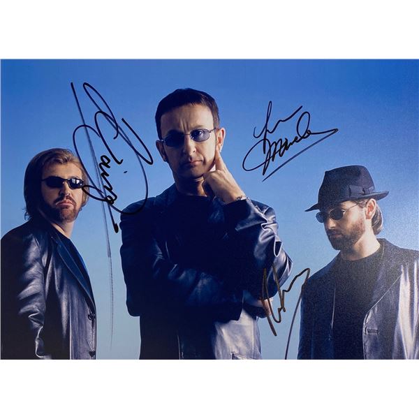 Autograph Signed Bee Gees Photo