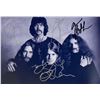 Image 1 : Autograph Signed Black Sabbath Photo