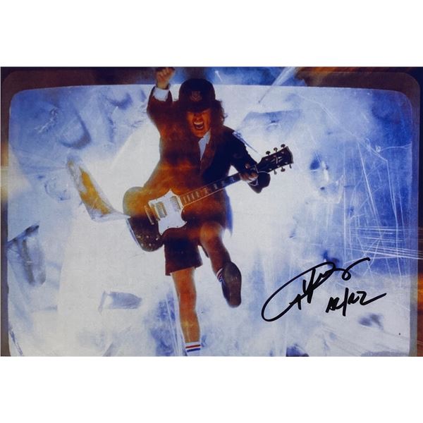 Autograph Signed ACDC Photo