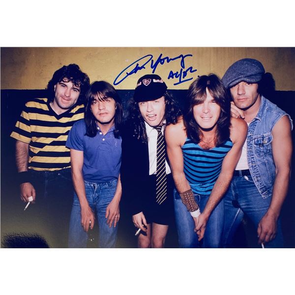 Autograph Signed ACDC Photo