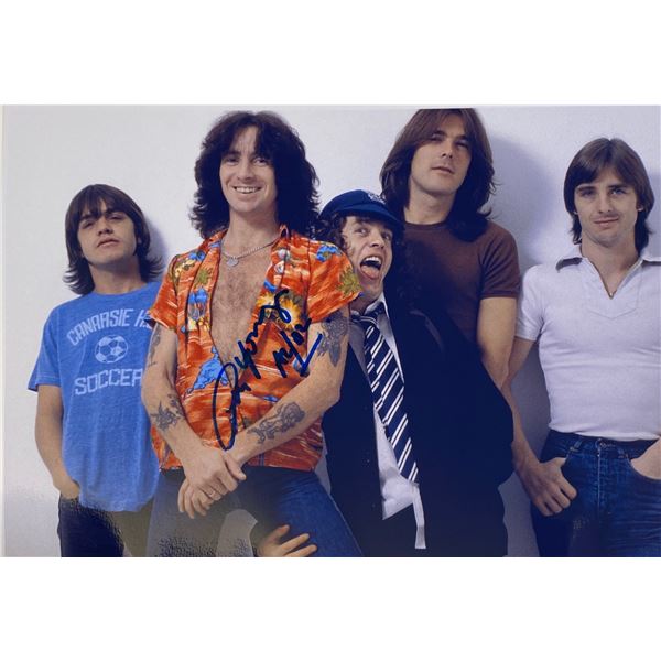 Autograph Signed ACDC Photo