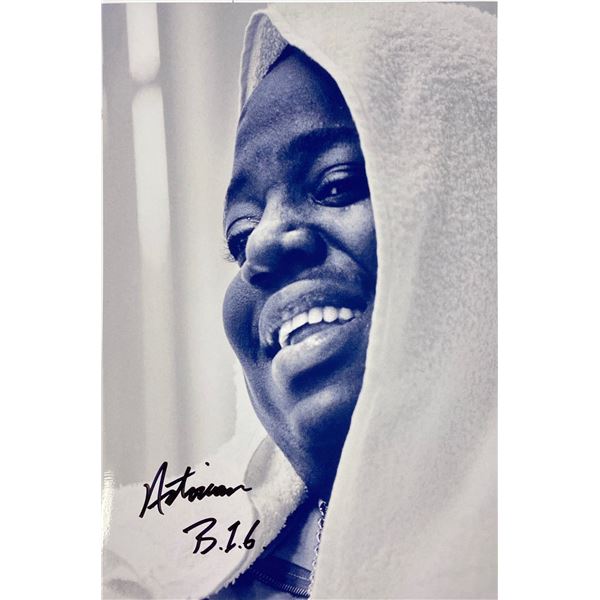 Autograph Notorious B.I.G. Photo