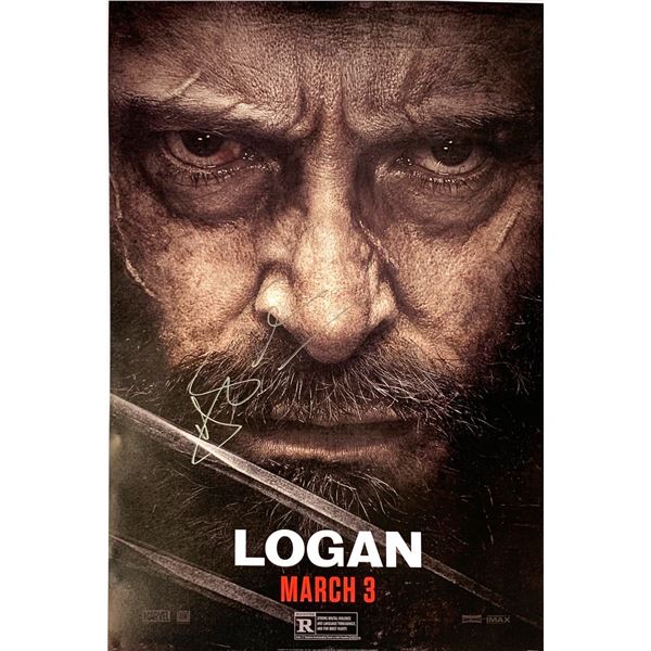 Autograph Hugh Jackman photo