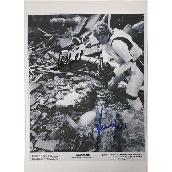 Autograph Star Wars Photo Card