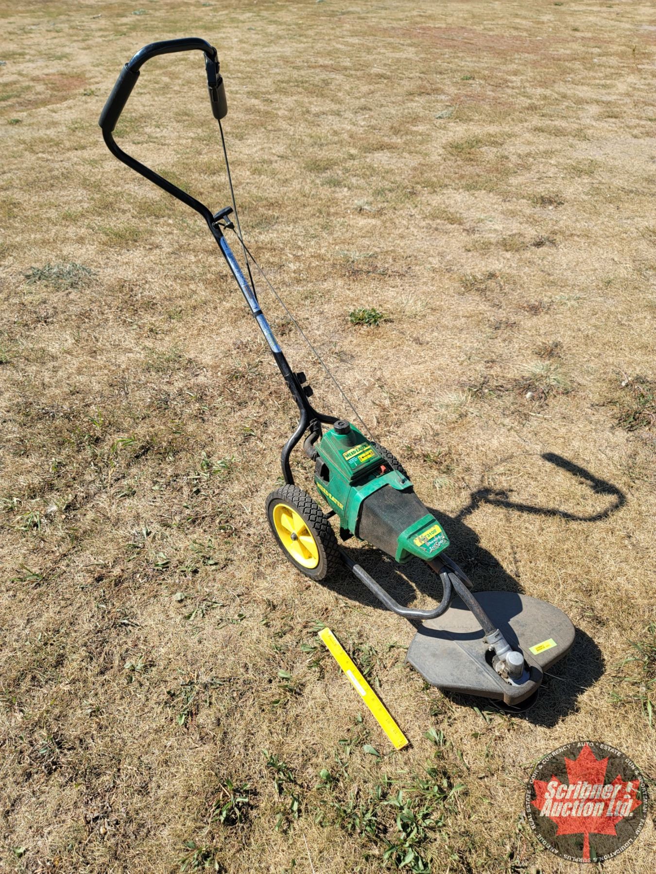 Weed Eater WT3100 Wheeled Trimmer (SEE PICS!)