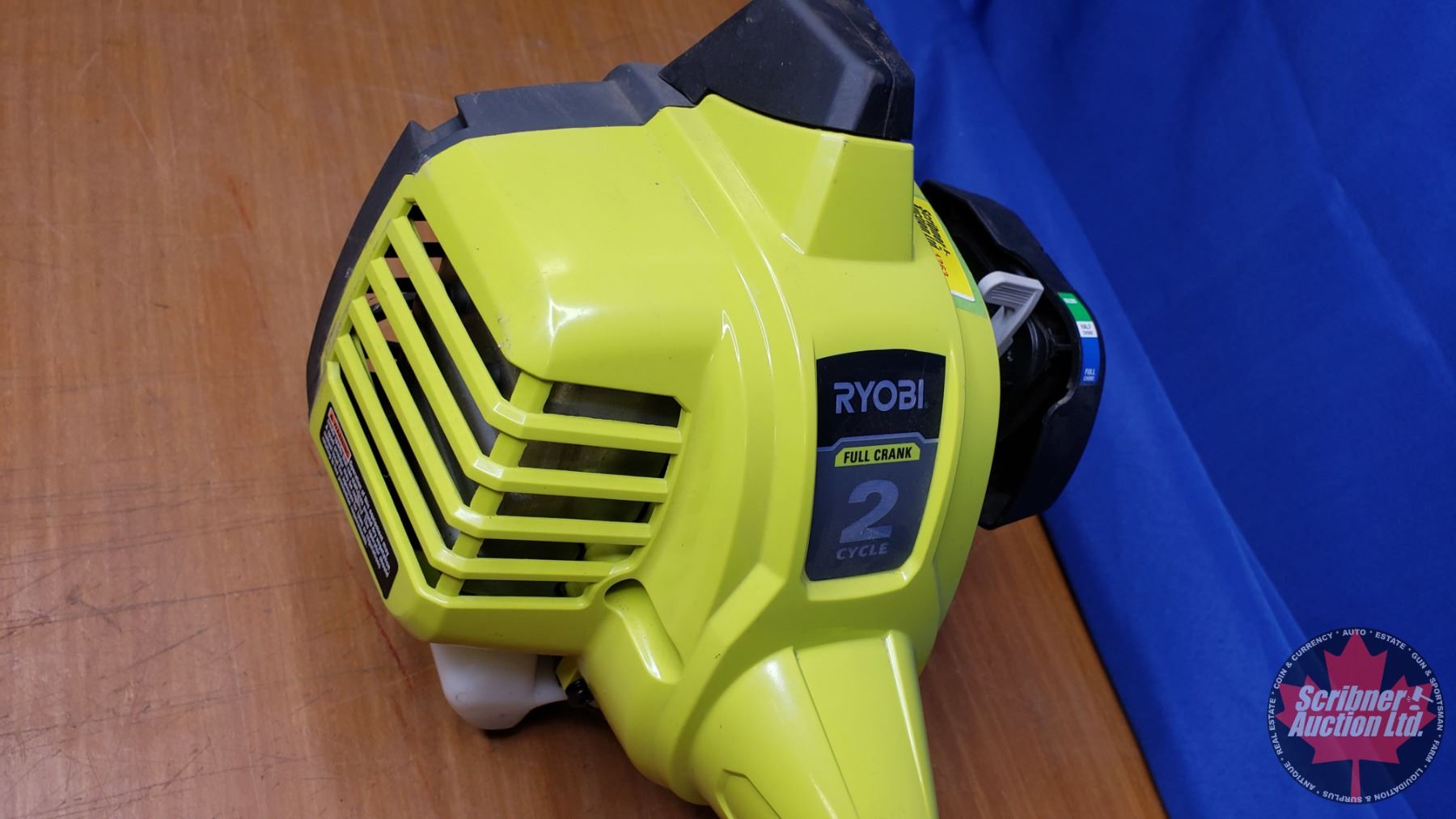 Ryobi 2 Cycle Full Crank Gas Powered Weed Eater (5ft L) (SEE PICS & VIDEO!)