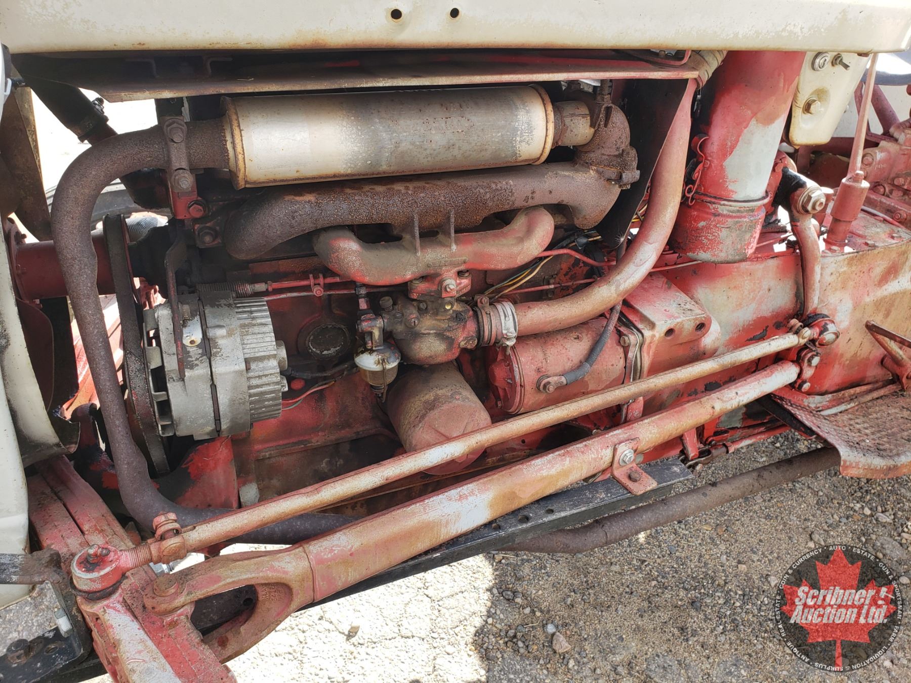 1955 Ford 800 Tractor Running S N 52I35 SEE PICS VIDEO 1955-ford-800-tractor-running-s-n-52i35-see-pics-video