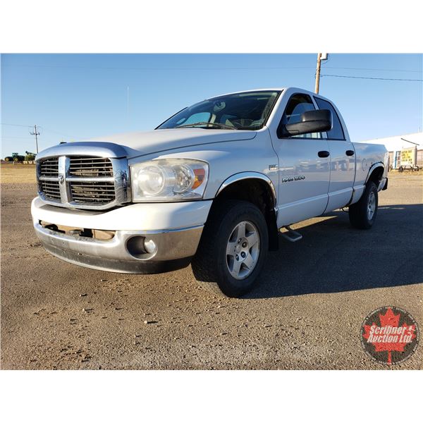 2007 Dodge Ram 1500 Quad Cab 4x4 (S/N#1D7HU18257S156199) (Power Seats, Windows, Door Locks, Mirrors,