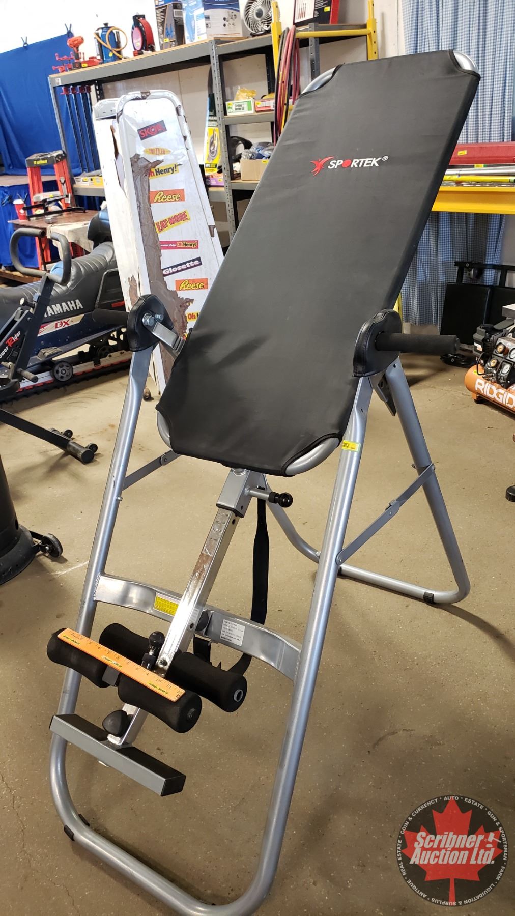 Sportek Inversion Table (Adjustable & Folds for Storage) (SEE PICS!)